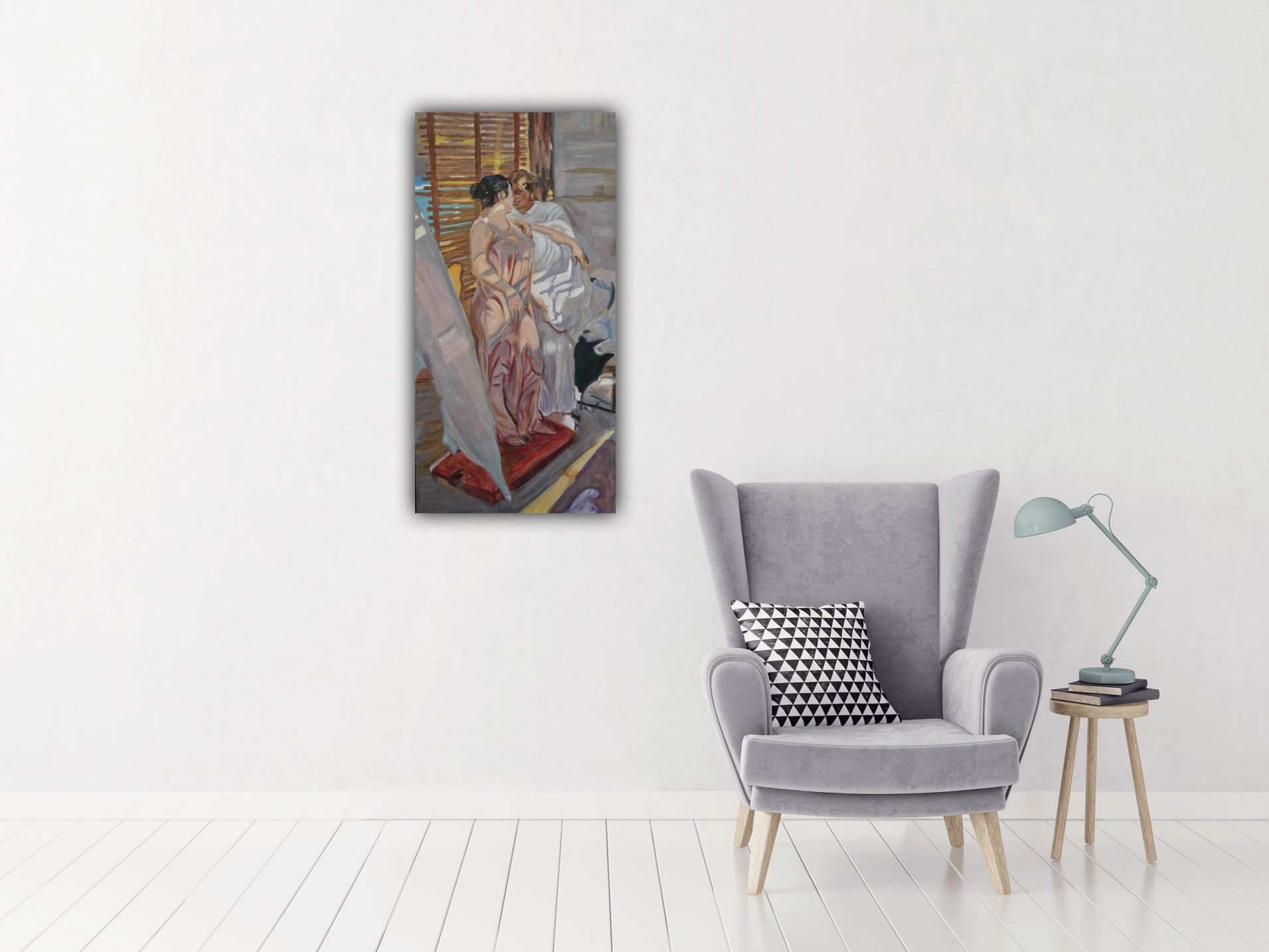 Copia de La bata rosa de